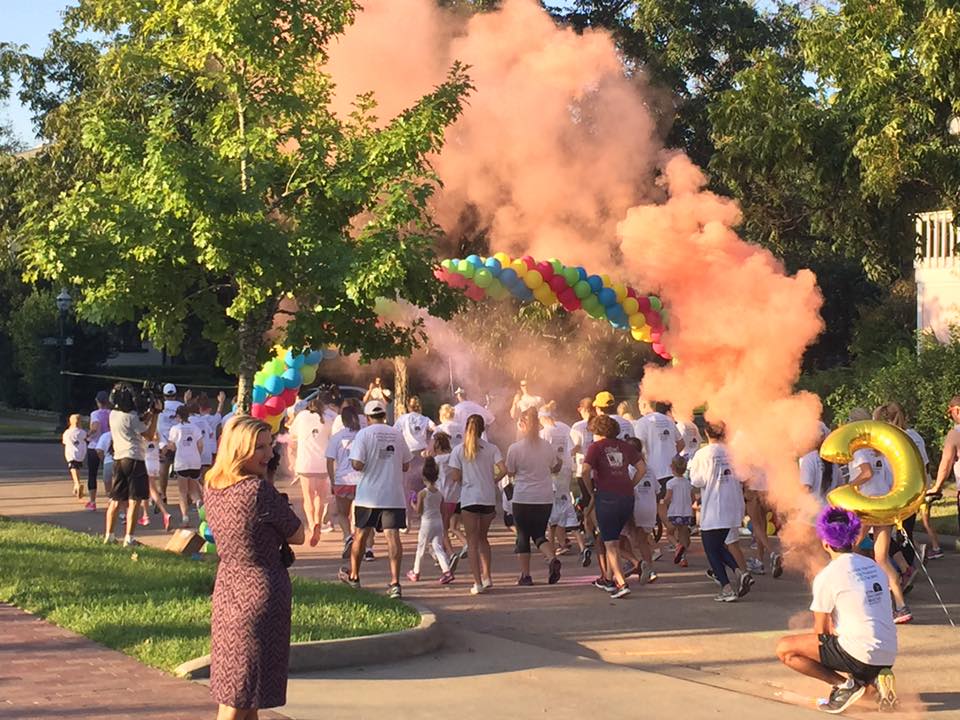 Runners at the starting line